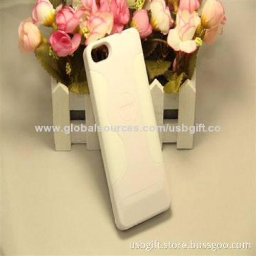 Emergency Mobile Phone Power Bank with structure of silicone and ABS, DC 1A output